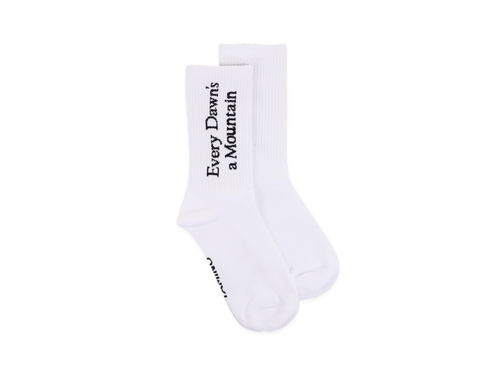 EDAM crewsocks White