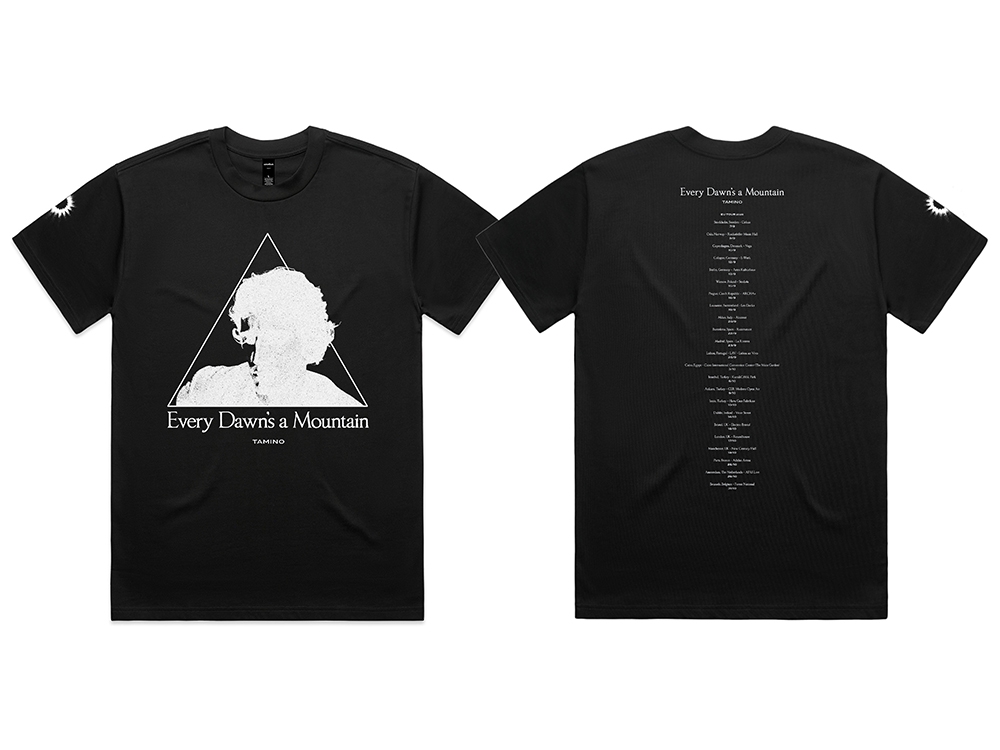 EDAM Tour T-shirt fall 2025 Black